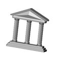 Twisted-ribbs-Double-sided-ornament-book-ends-Greek-key-pillar-Greek-Parthenon-relief-03.jpg Vintage pattern twistedrope Parthenon relief alter 3D print model
