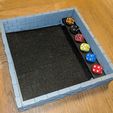 IMG_20190203_151155.jpg Castle Wall Dice Tray with removable Dice Rack