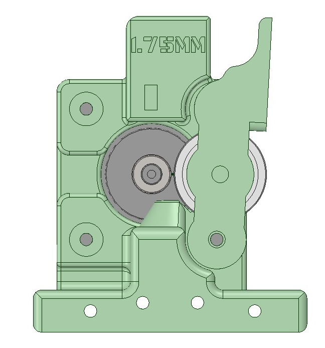Extruder-1.75mm-2.png Download free STL file Extruder 1.75mm - 3D Modular Systems • 3D print model, 3DMS