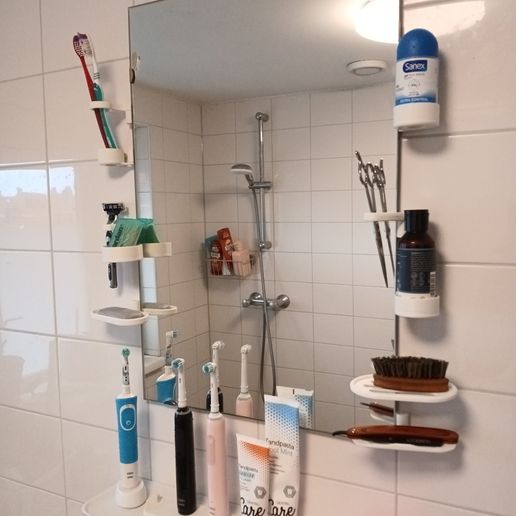 Bathroom Mirror Organizer - 3D model önizlemesi