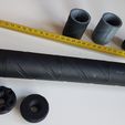 20220324_165839.jpg Airsoft fluted silencer ( 14ccw and 24cw [SRS] ) full length and/or modular