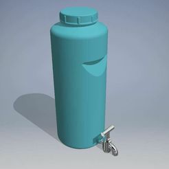 Free STL file Distilled Water Bottle Handle 🚰・3D printer model