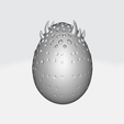 5.png Easter Monster Egg Skull Mask 3D Print – Spooky Bunny Horror Decor – Gothic Egg Sculpture