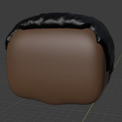 HAIR 87 CUSTOM POP 3D model