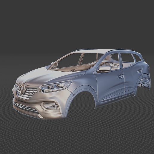 Renault Kadjar Body Ready for 3D Printing