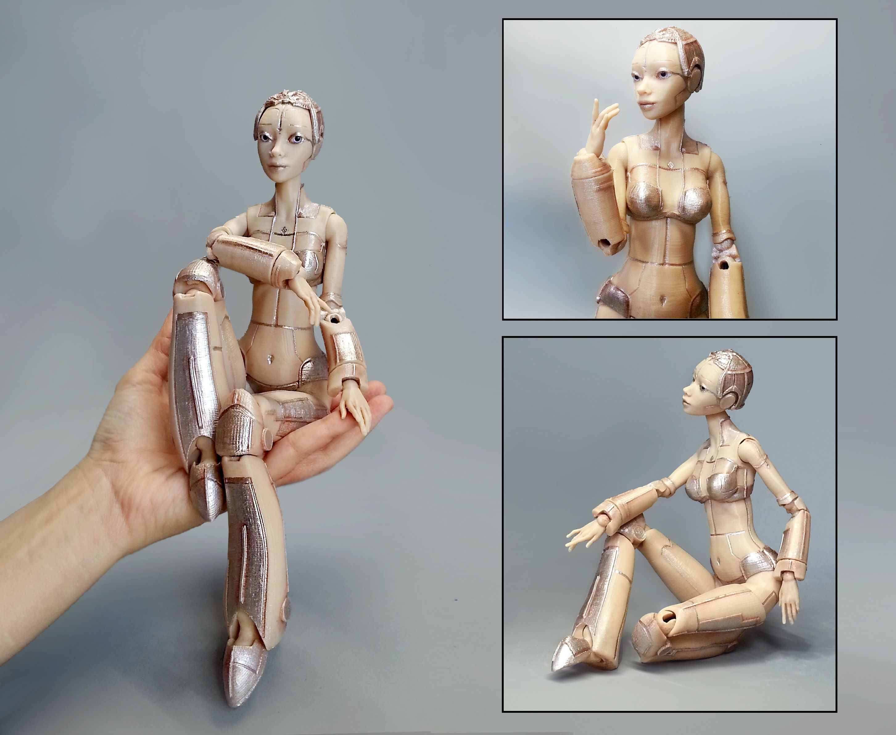 072_20141226_144526_BEST.jpg Free STL file Robot woman - Robotica・3D printing template to download, Shira