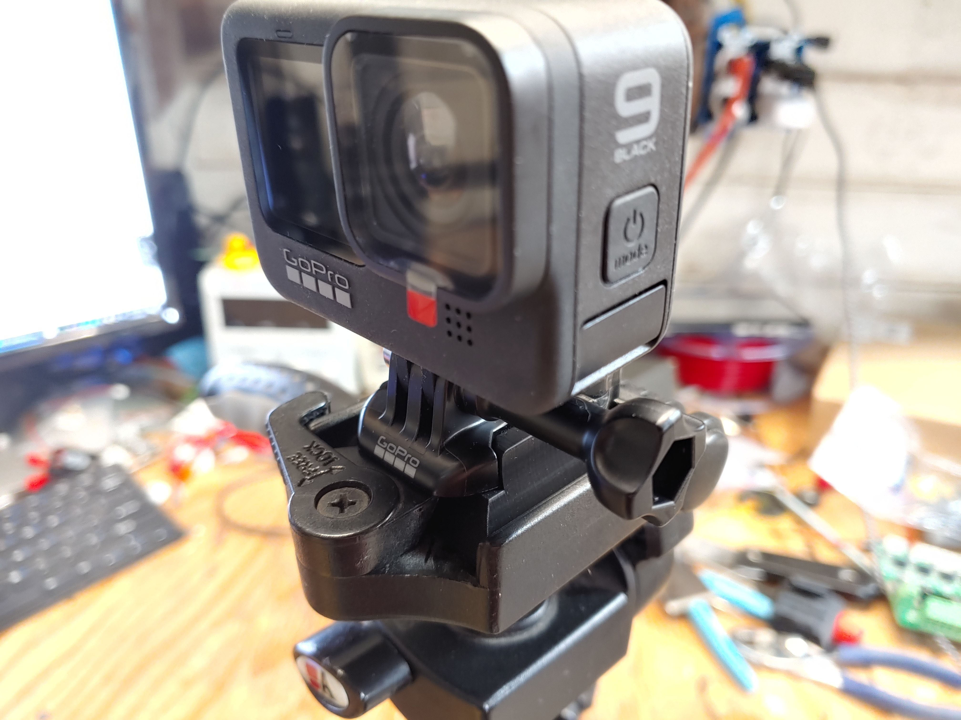 Download STL file GoPro Hero 9 Universal Tripod Mount Adaptor • 3D ...