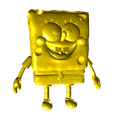 Spongebob1.png.png スポンジ・ボブ - 詳細な3Dプリント用モデル
