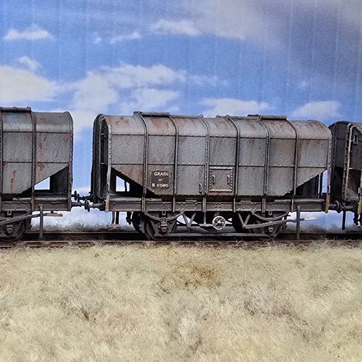 2mm Scale / N Gauge LMS Grain Wagon Body