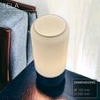 TELA_Table-lamp_white_top1.jpg TELA  |  Table lamp E14 & E27 & E26 fast print