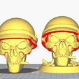 Skull More Details.JPG Skull with helmet and more nice details