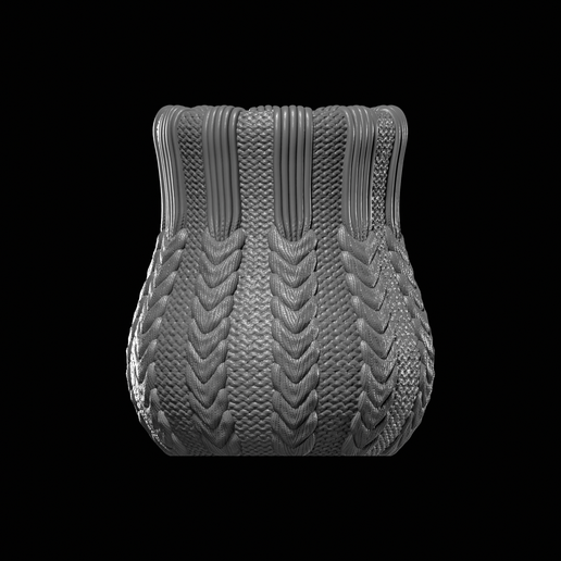 Knitted Vase, Container, Pencil Holder & Planter