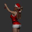 02.jpg Santa girl 3D print model Free