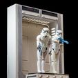 Star Wars Star Death Star Chasm Bridge Door Diorama Display для фигурок 3,75" и 6"