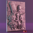 render_3.png STL-Datei Die Simpsons kostenlos・3D-druckbare Vorlage zum herunterladen
