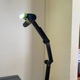 2s.jpg Free STL file Camping Light Stand (to be used with chargeable bike lights)・3D printing idea to download
