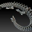 Preview17.jpg STL file ARTICULATED DRAGON - FLEXI CRYSTAL DRAGON 3D PRINT・3D printer model to download