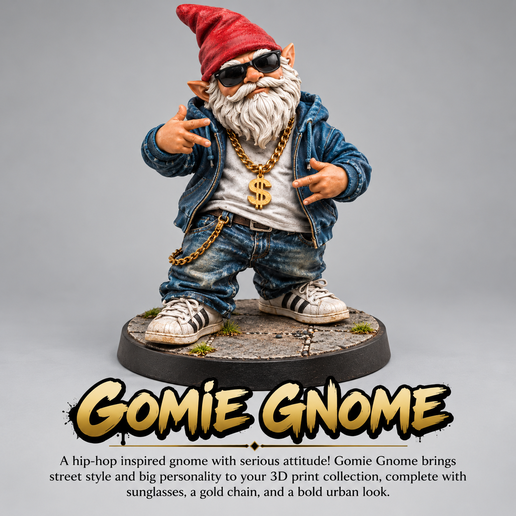 Gomie Gnome – The King of Gnome Street