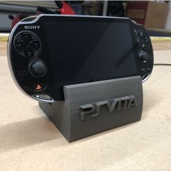 3188adb99216e80bcb41b2156342ab81_preview_featured.jpg Free STL file PS Vita Charging Dock Stand・3D printing idea to download, MeesterEduard