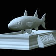 Barracuda-base-21.png fish great barracuda / Sphyraena barracuda statue detailed texture for 3d printing