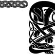 Border-and-Fenrir-Knot.jpg Runic Hammer Of Enlightenment (Thor, Mjolnir, War, Hammer, Maul, Rune, Viking)