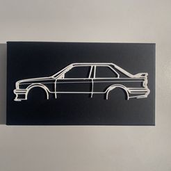 E30.jpeg BMW M3 e30 wall decoration