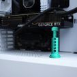 unnamed.jpg Magnetic Adjustable GPU Support CPU Gamer - Anti-Sag Bracket with Magnet Slot