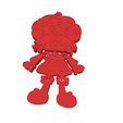 model-2024-03-24T220108.270.png Articulated Fidget Toy Keychain Inspired by Fan Art of Strawberry Shortcake