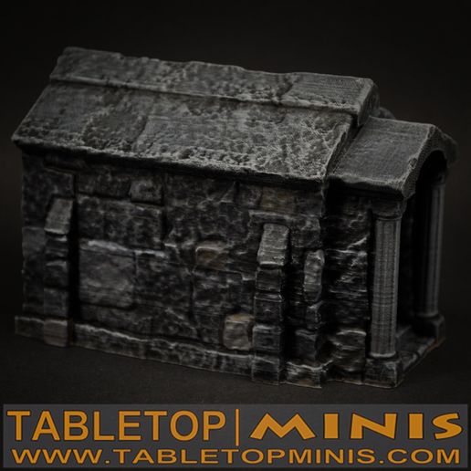 A_comp_photos.0002.jpg Download STL file Stone Mausoleum • 3D printable template, TableTopMinis