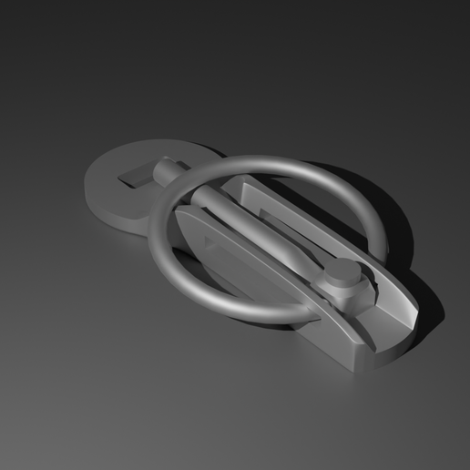 flat cap fastener FOR MAQUETTE 1/24 1/18 1/12 3D model