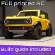 0-Ford-Bronco-replica-3D-printed-RC-car.jpg 3RONCO - Full 3D printed RC car Kit