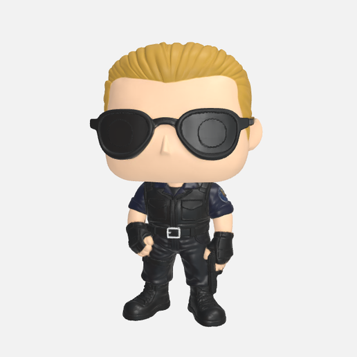 Funko Pop – Albert Wesker (Residual Evil 1) 3D model