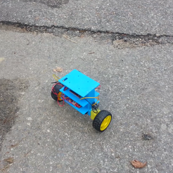 1-셀프발란스 자동차.mp4_000035001.png Archivo STL gratis Cómo hacer un coche robot 2WD autobalanceable・Plan de impresión en 3D para descargar