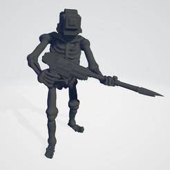 Necron-Deathmark-Proxy.png Free STL file Necron Deathmark Proxy・3D print design to download