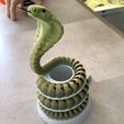 Articulated Cobra + Pencil Holder