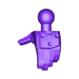Halo_Spartan_Hand_C.stl Фигурка Halo