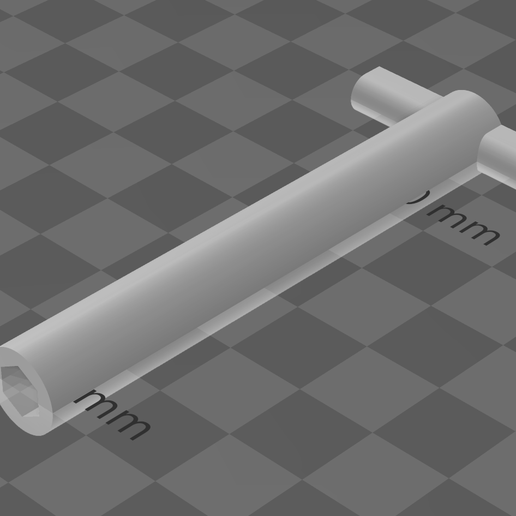 Pinlock key for Shoei GT Air 2 3D model