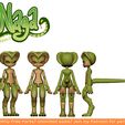 naga2.jpg [Kabbit BJD] - Naga Kabbit Ball Jointed Doll - (For FDM and SLA Printing)