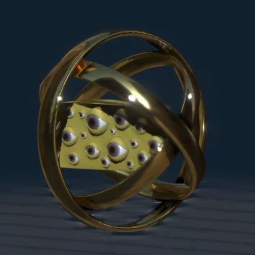 Bibilcally Accurate Cheese Angel with Stand 3D model