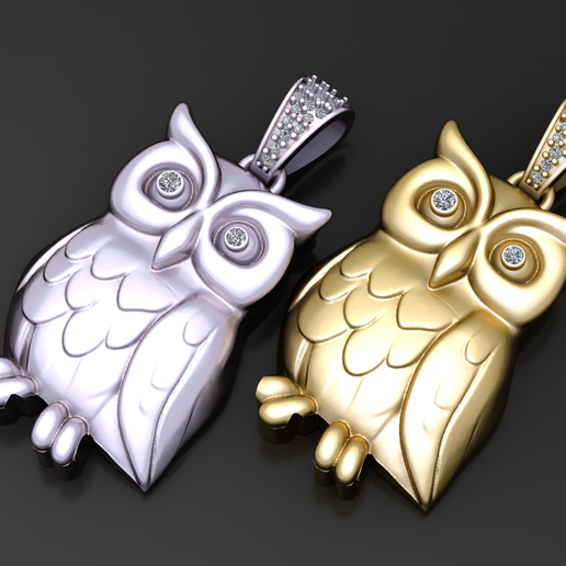Diamond Lion Head Pendant