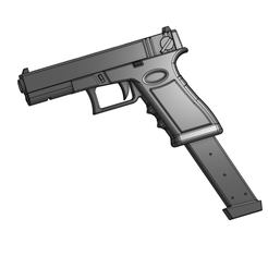 SA-Glock.png Gun Gale Online Sinon Glock 18C Prop