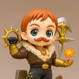 Escanor.png Mega Pack Qposket – Los 7 Pecados Capitales + Elizabeth Liones