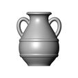 S-VASE-1-00.jpg Stepped Greek vintage urn and vase 3D print model