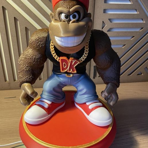 donke-kong-urban-vibes-make-1.jpeg 🦍🔥 Donkey Kong - Urban Vibes - Fan Art 🔥🦍 - (Multiparts / 3MF)