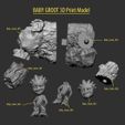 GR_04.jpg Baby Groot Sculpture 3D Print Model - STL Files for 3D Printing