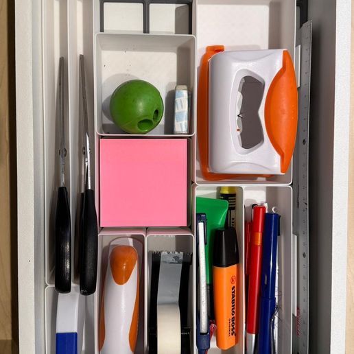 IKEA Micke drawer gridfinity design