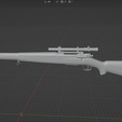 1.png WW2 America Springfield M1903A4 Sniper rifle  1:35/1:72
