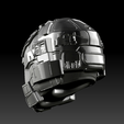 sci-fi-headgear-display.png Futuristic Tactical Helmet STL – SciFi Combat Armor 3D Printable Model