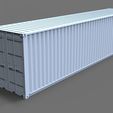Container.jpg 40ft container ship model cargo model making