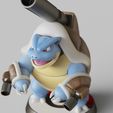 Mega-Blastoise.1959.jpg Mega Blastoise - FAN ART - POKÉMON FIGURINE -POKEMON